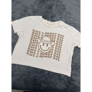 Altar’d State Women’s Small Have A Howdy Day Cut Off Tee!